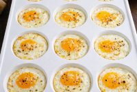 The Perfect Oven Fried Eggs