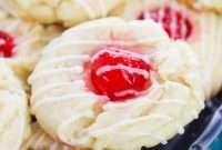 Spiced Eggnog Thumbprint Delights