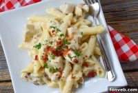 Instant Pot Ultimate Bacon Ranch Chicken Pasta