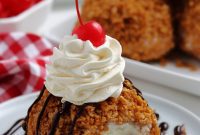 Golden-Fried Ice Cream Delight