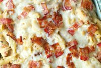 Creamy Chicken Bacon Ranch Penne