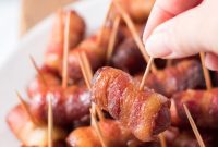 Slow Cooker Candied Bacon Bites