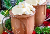 Decadent Slow Cooker Hot Chocolate