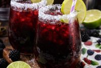 Midnight Bramble Margarita