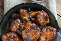 Sticky Bacon Slow Cooker Chicken