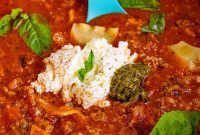 Homestyle Lasagna Soup