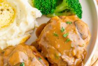 Hearty Salisbury Steaks with Rich Gravy