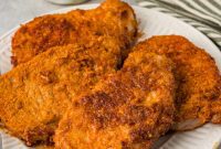 Crispy Air Fryer Parmesan Pork Chops