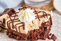 Swirled Peanut Butter Fudge Brownies