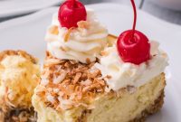 Tropical Coconut Dream Cheesecake