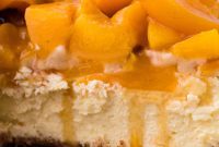 Southern Peach Cobbler Cheesecake