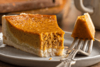 Spiced Harvest Pumpkin Tart