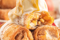 Crispy Apple Pie Rolls