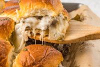 Ultimate Philly Cheesesteak Sliders