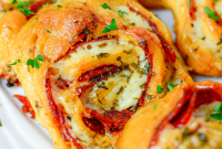 Swirled Pizza Bites