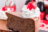 Coca-Cola Swirl Cheesecake