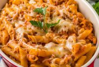Pasta Fagioli Bake