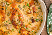 Savory Mushroom Chicken Marsala