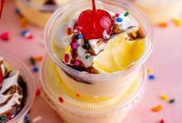 Mini Banana Split Delights