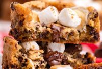 Skillet S’mores Cookie Bake