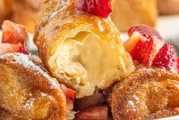 Crispy Cheesecake Rolls