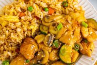 Panda Express Mushroom Chicken Stir-Fry