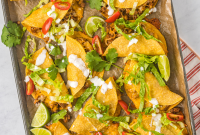 Golden Crispy Beef Tacos