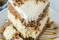 Decadent Carrot Cake Cheesecake