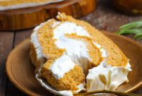 Spiced Gingerbread Holiday Swirl Cake