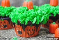 Autumn Pumpkin Patch Cupcakes