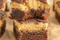 Decadent Buckeye Brownies