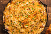 Creamy Sausage and Potato Gratin