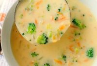 Velvety Broccoli Cheddar Soup Just Like Panera’s