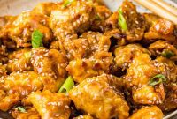 Crispy Air Fryer General Tso Chicken