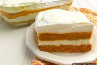 Spiced Pumpkin Cheesecake Lasagna