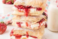 Strawberry Flaky Bites