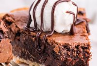 Fudgy Brownie Pie Perfection