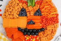 Festive Pumpkin Charcuterie Board