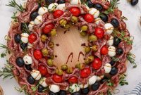 Festive Antipasto Centerpiece