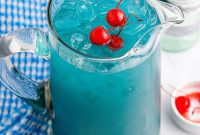 Potent Blue Lagoon Punch