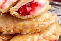 Mini Cherry Cheesecake Pockets