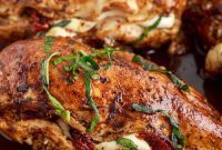 Vibrant Caprese Stuffed Chicken