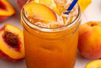 Golden Peach Sweet Tea