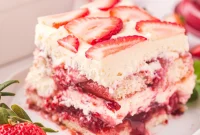 Decadent Strawberry Tiramisu