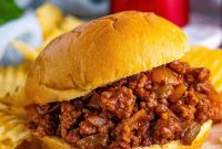 Caramelized Dr. Pepper Sloppy Joes