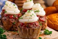 Savory Meatloaf Cups