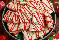 Addictive Little Debbie Christmas Tree Cake Toffee Bark