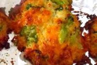 Savory Broccoli Cheese Fritters