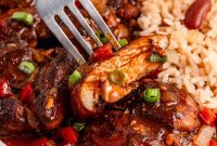Soulful Jamaican Brown Stew Chicken
