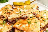 Hearty Mississippi Melt Quesadillas